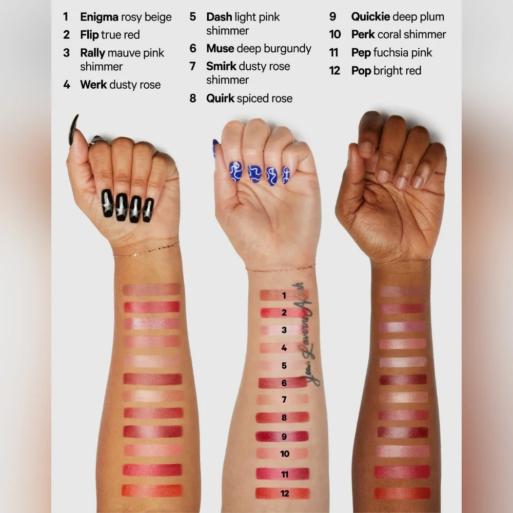 Milk Makeup Lip + Cheek Cream Blush Stick and Lip Tint (Shade: Werk)